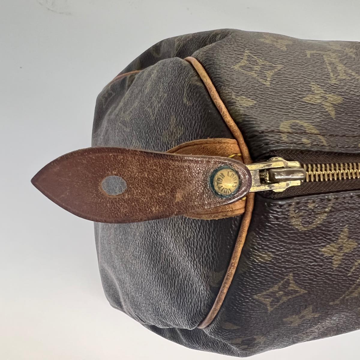 LOUIS VUITTON Monogram Speedy 35 Hand Bag M41524 LV 31461