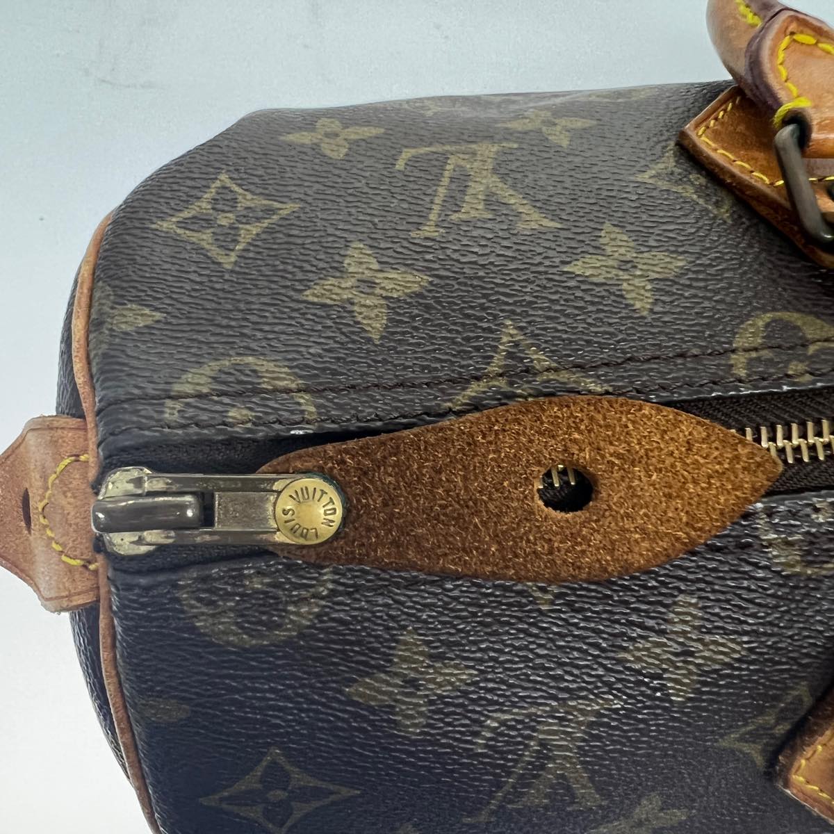 LOUIS VUITTON Monogram Speedy 35 Hand Bag M41524 LV 31461