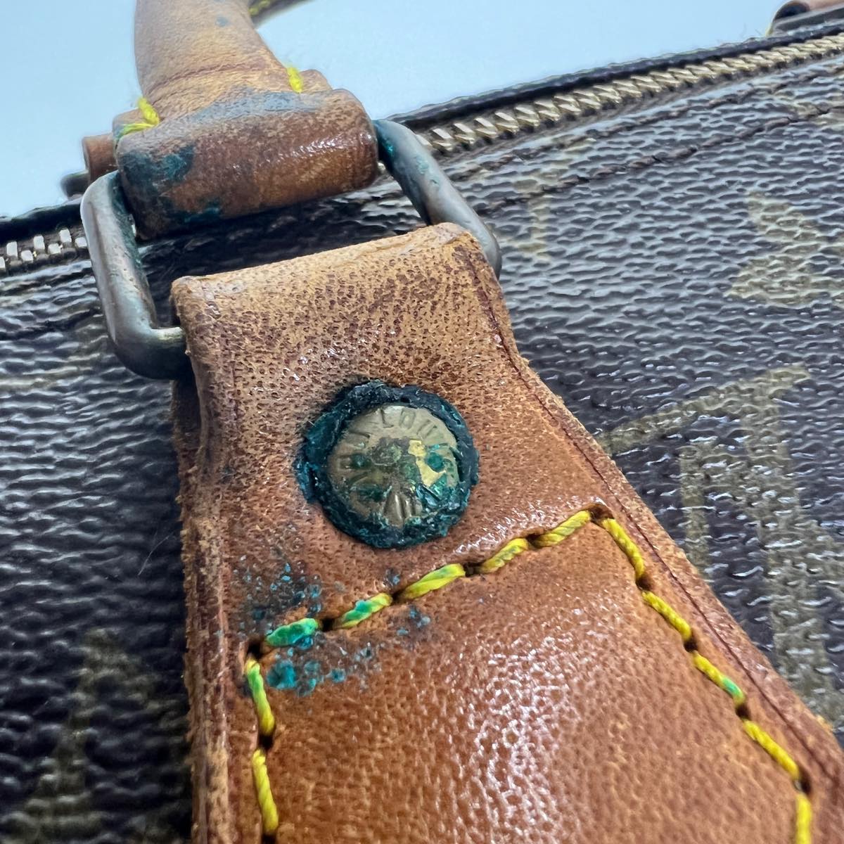 LOUIS VUITTON Monogram Speedy 35 Hand Bag M41524 LV 31461