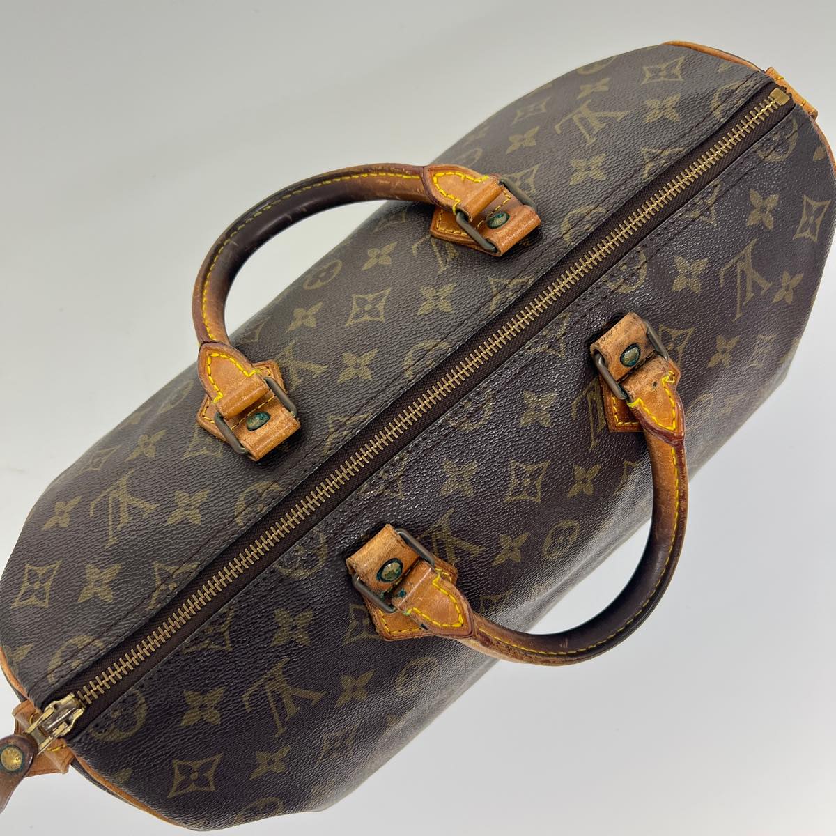 LOUIS VUITTON Monogram Speedy 35 Hand Bag M41524 LV 31461