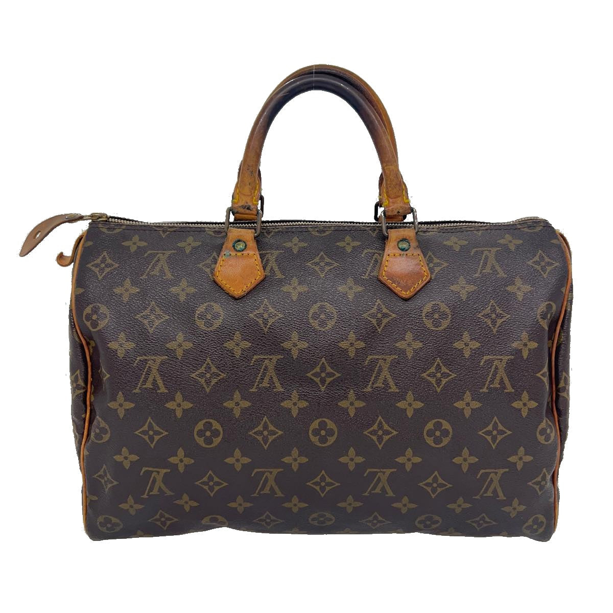 LOUIS VUITTON Monogram Speedy 35 Hand Bag M41524 LV 31461