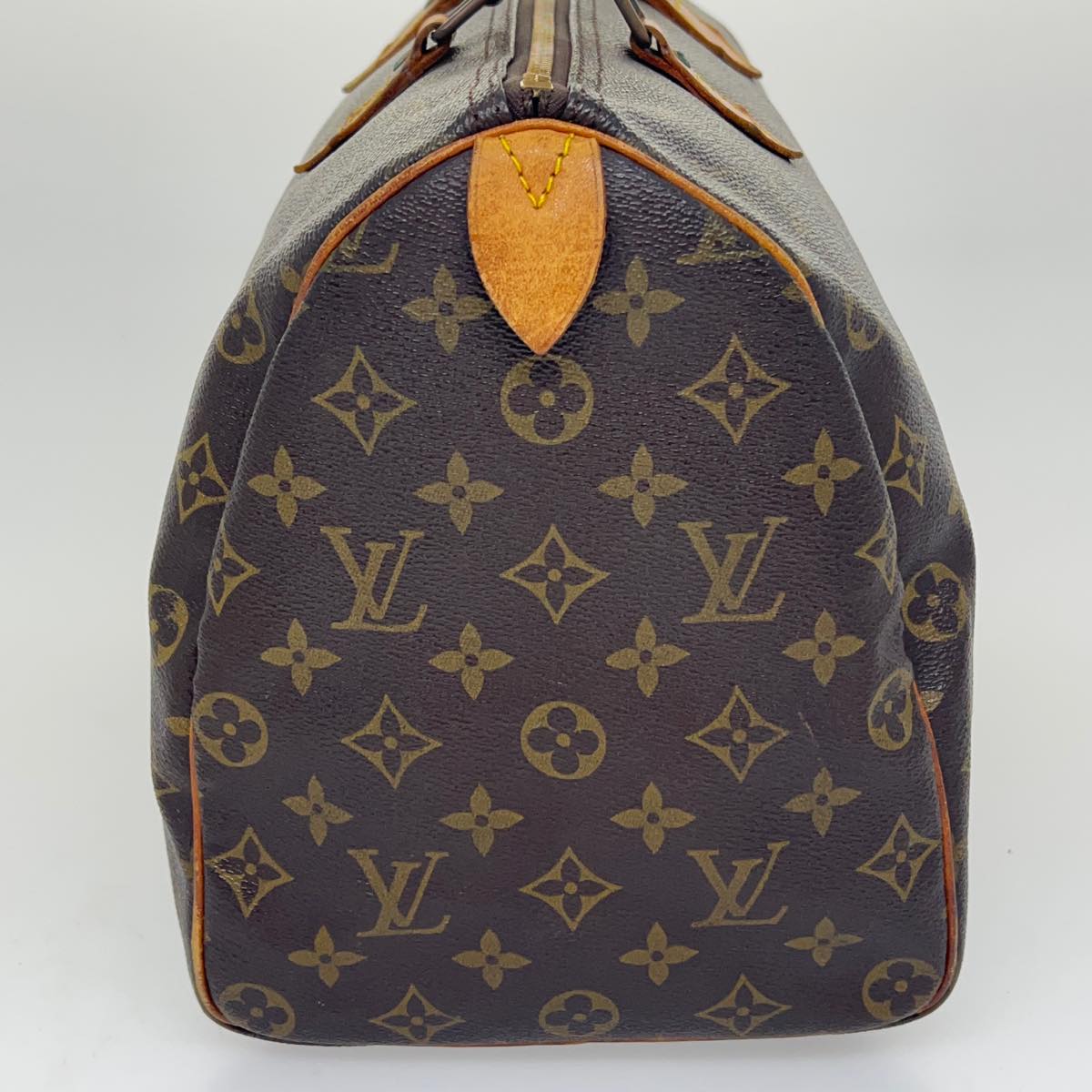 LOUIS VUITTON Monogram Speedy 35 Hand Bag M41524 LV 31461