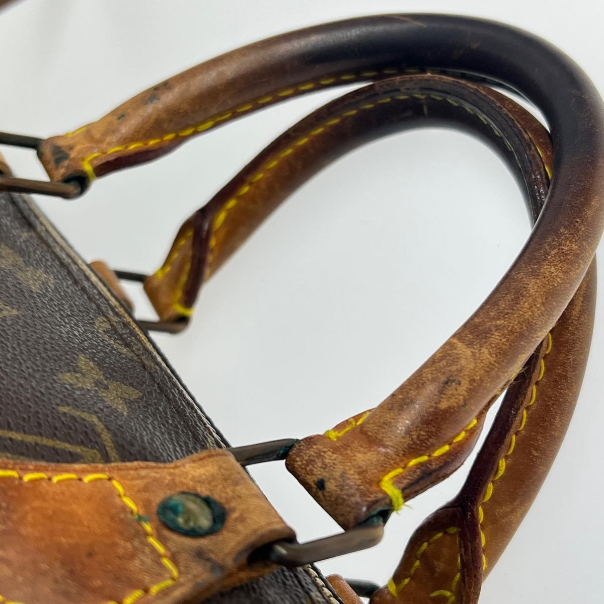 LOUIS VUITTON Monogram Speedy 35 Hand Bag M41524 LV 31461