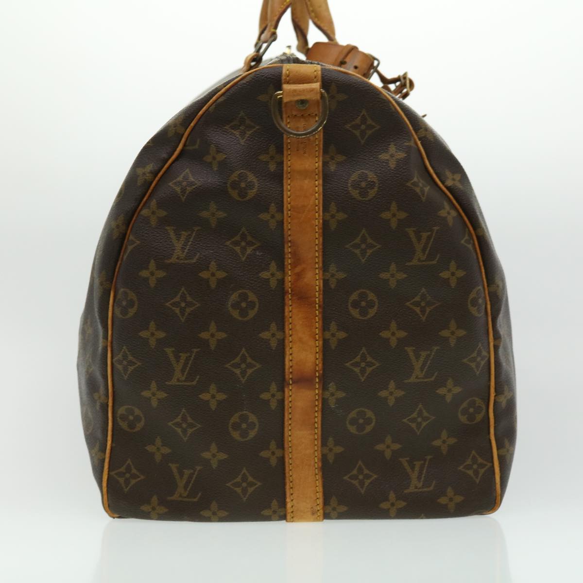 LOUIS VUITTON Monogram Keepall Bandouliere 60 Boston Bag M41412 LV 31488