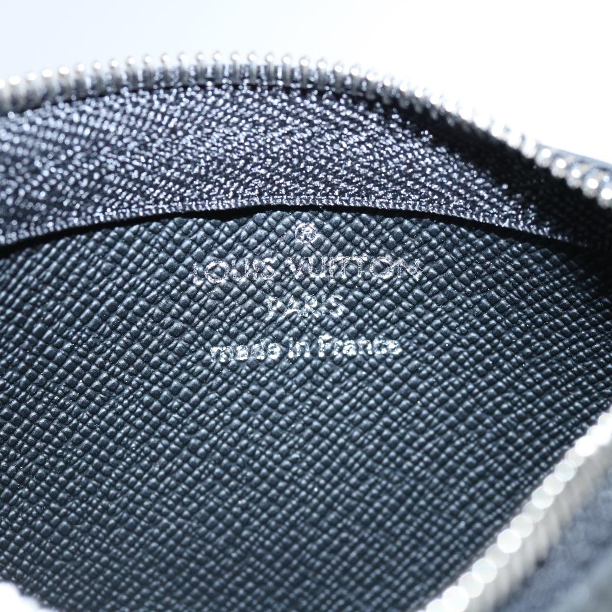 LOUIS VUITTON Damier Graphite Pochette Cles Coin Purse N60155 LV 31492A