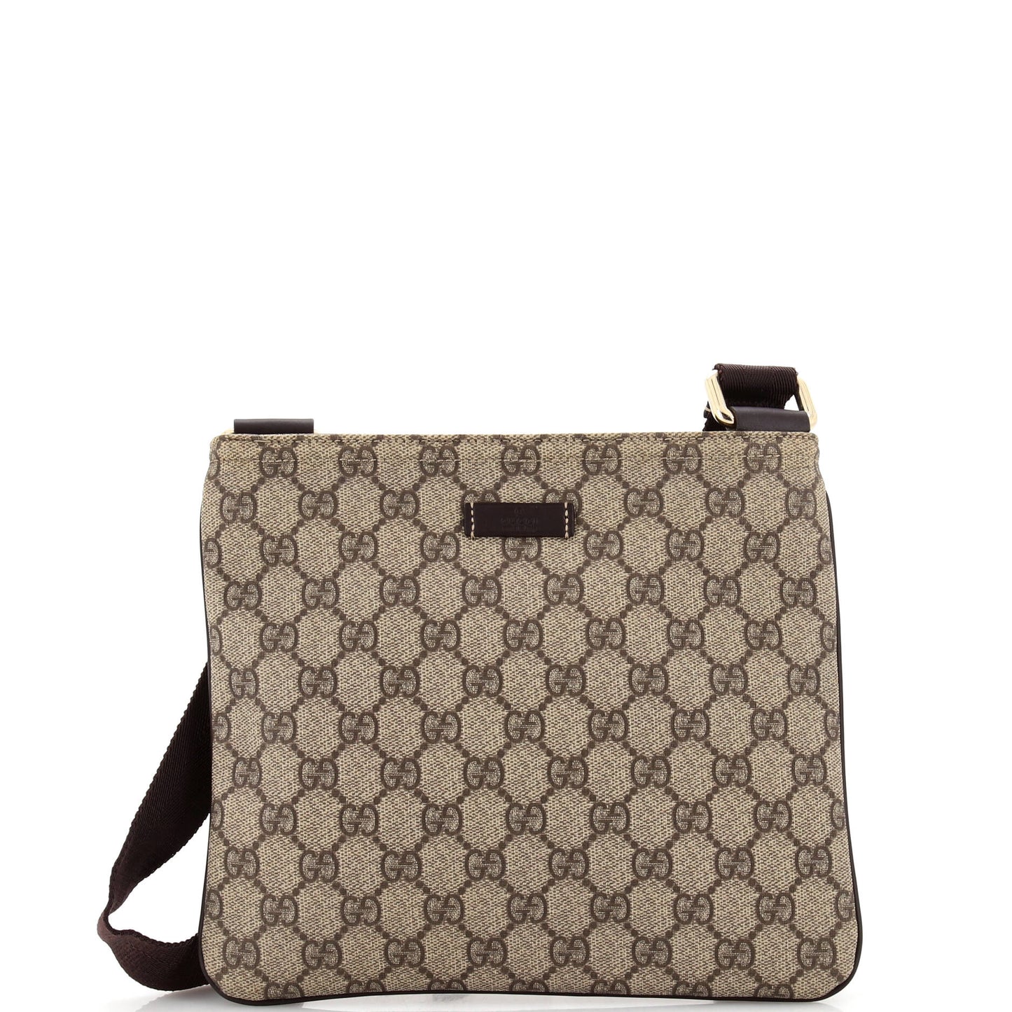 Luxury Gucci Trending 2025 Zip Top Messenger Bag GG Coated Canvas Small