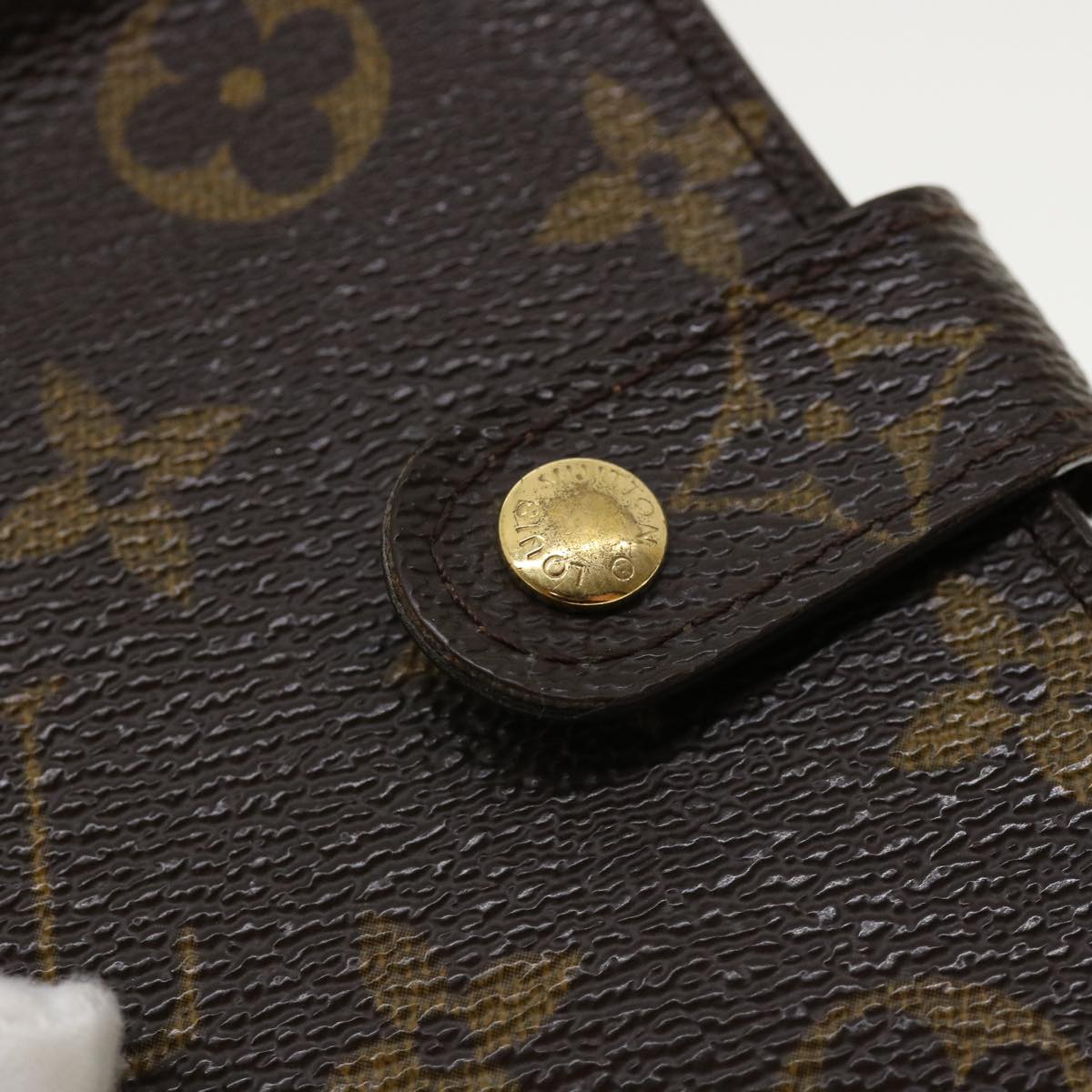 LOUIS VUITTON Monogram Compact zip Wallet M61667 LV 31500
