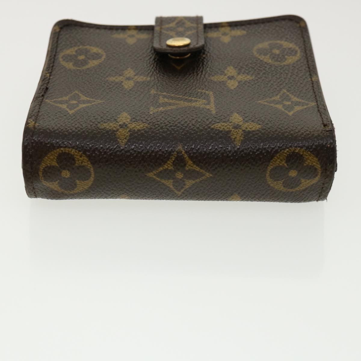 LOUIS VUITTON Monogram Compact zip Wallet M61667 LV 31500
