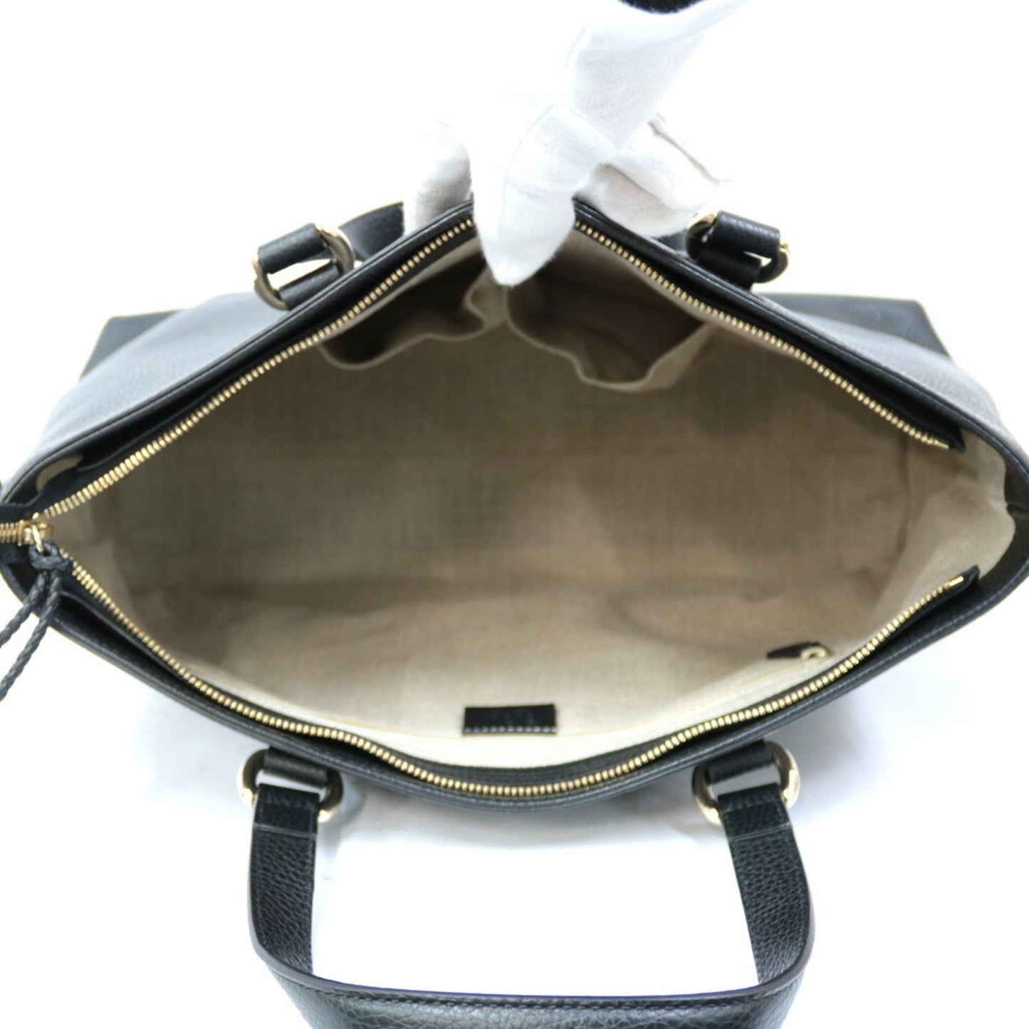 Gucci Bamboo  Leather Shopper Bag ()