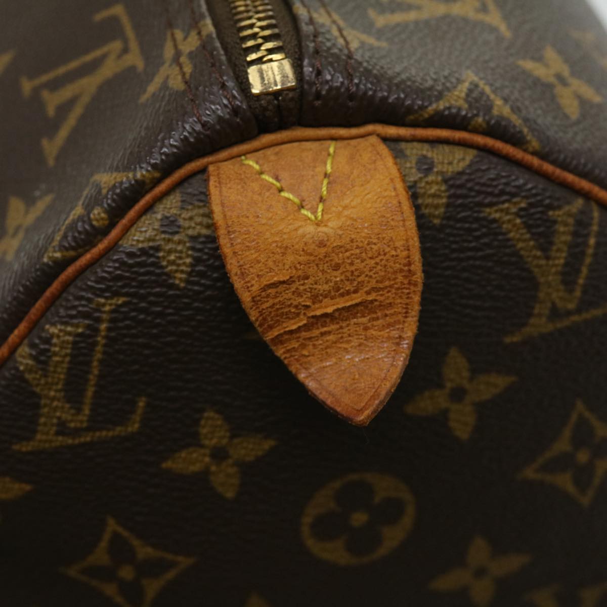 LOUIS VUITTON Monogram Speedy 40 Hand Bag M41522 LV 31602