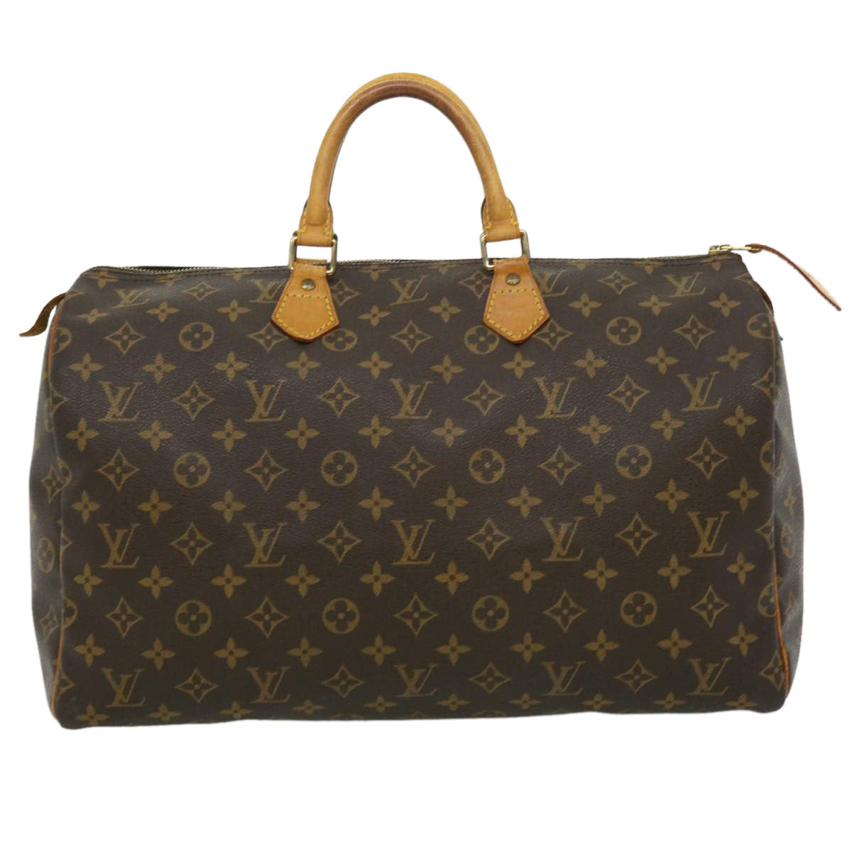 LOUIS VUITTON Monogram Speedy 40 Hand Bag M41522 LV 31602