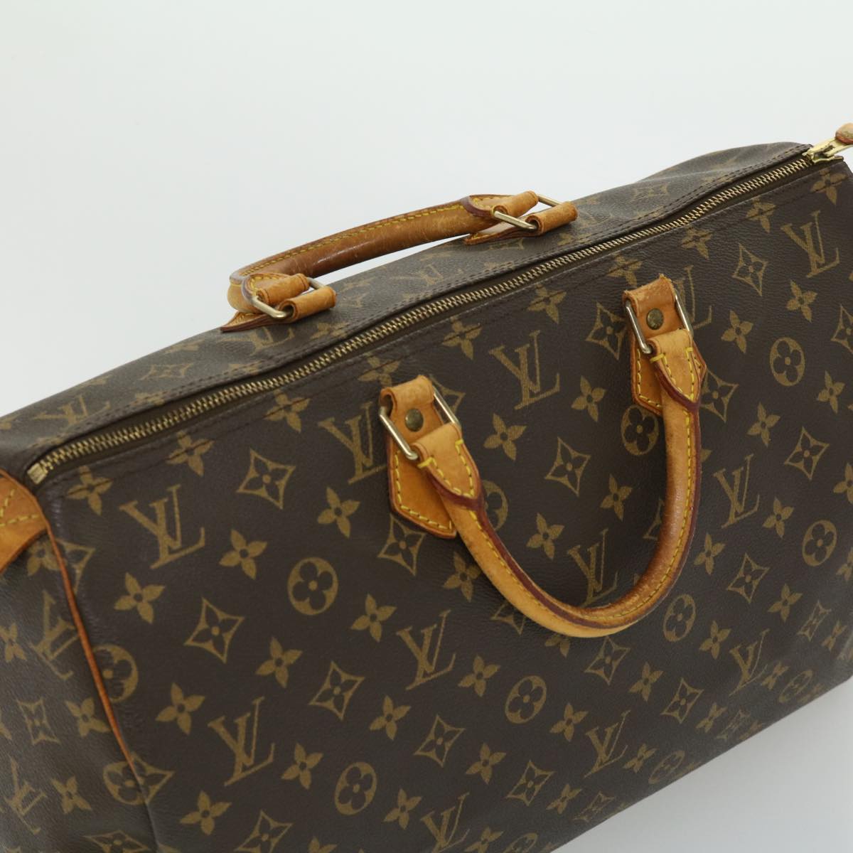 LOUIS VUITTON Monogram Speedy 40 Hand Bag M41522 LV 31602