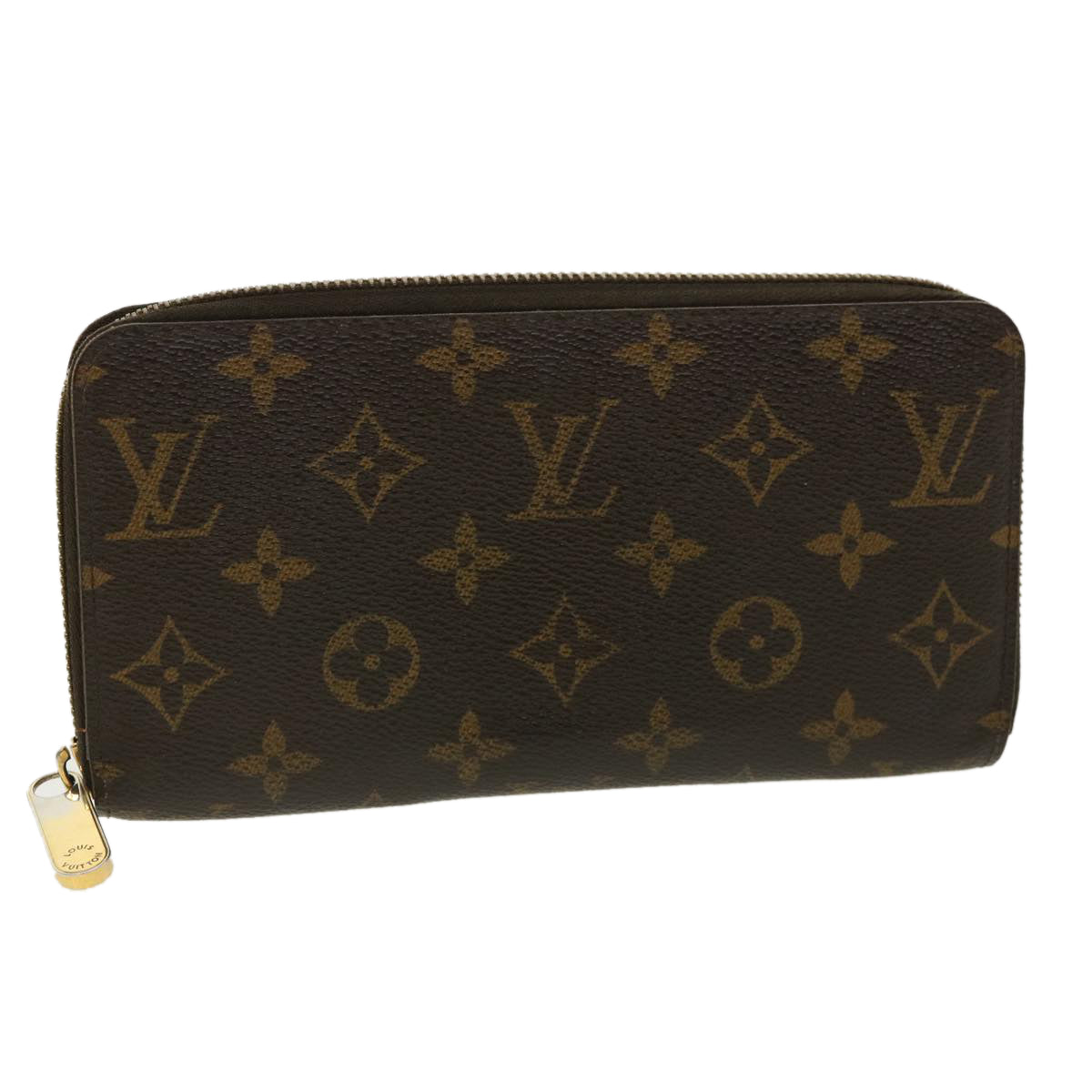 LOUIS VUITTON Monogram Zippy Wallet Long Wallet M42616 LV 31610