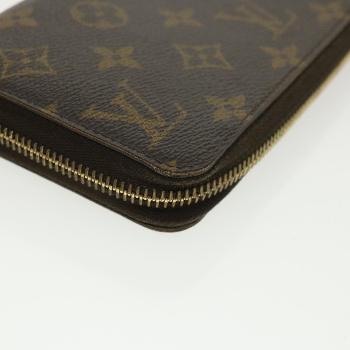 LOUIS VUITTON Monogram Zippy Wallet Long Wallet M42616 LV 31610
