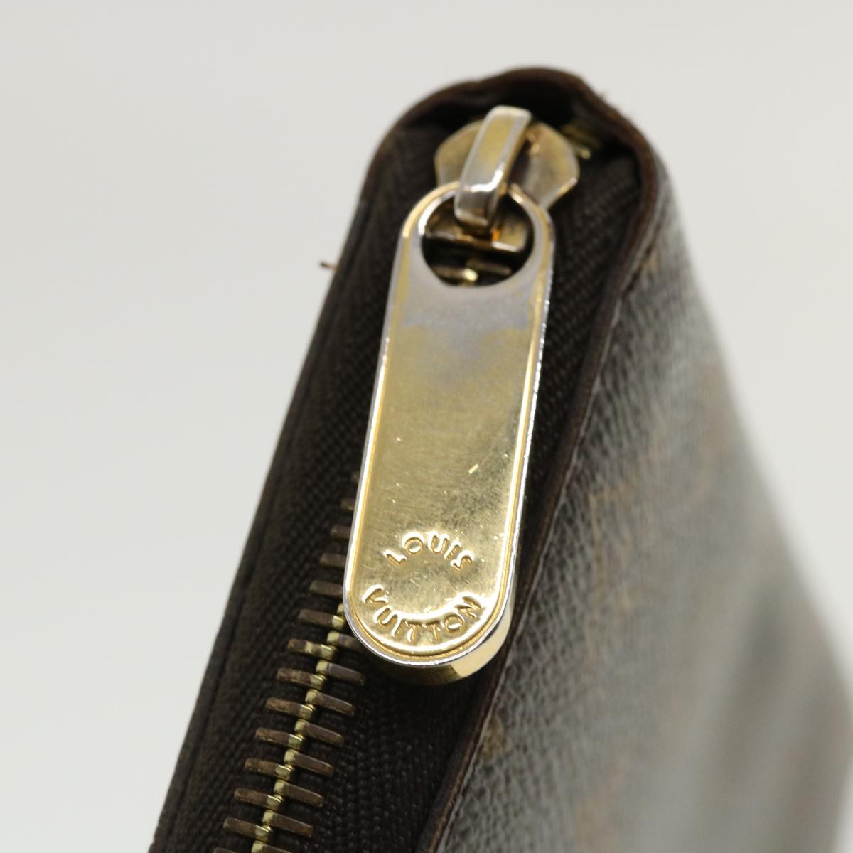 LOUIS VUITTON Monogram Zippy Wallet Long Wallet M42616 LV 31610