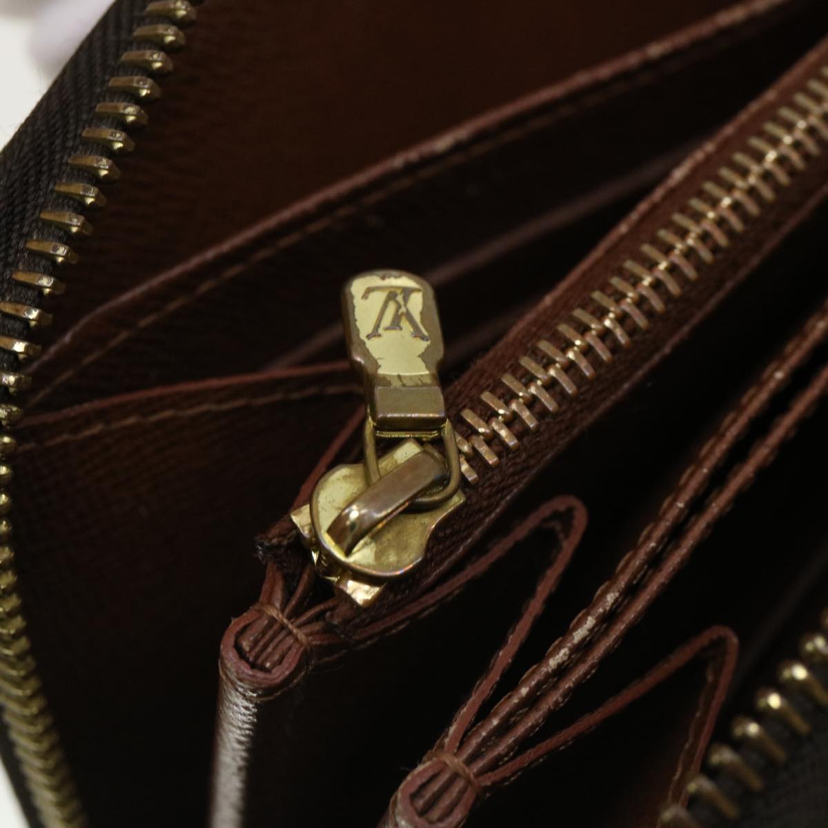 LOUIS VUITTON Monogram Zippy Wallet Long Wallet M42616 LV 31610