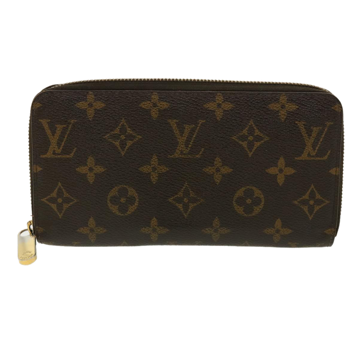 LOUIS VUITTON Monogram Zippy Wallet Long Wallet M42616 LV 31610