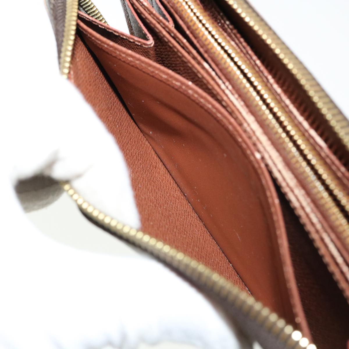 LOUIS VUITTON Monogram Zippy Wallet Long Wallet M42616 LV 31610
