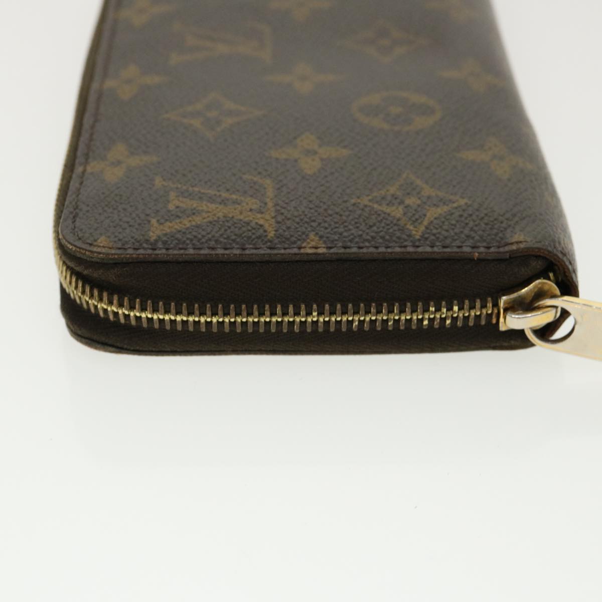 LOUIS VUITTON Monogram Zippy Wallet Long Wallet M42616 LV 31610