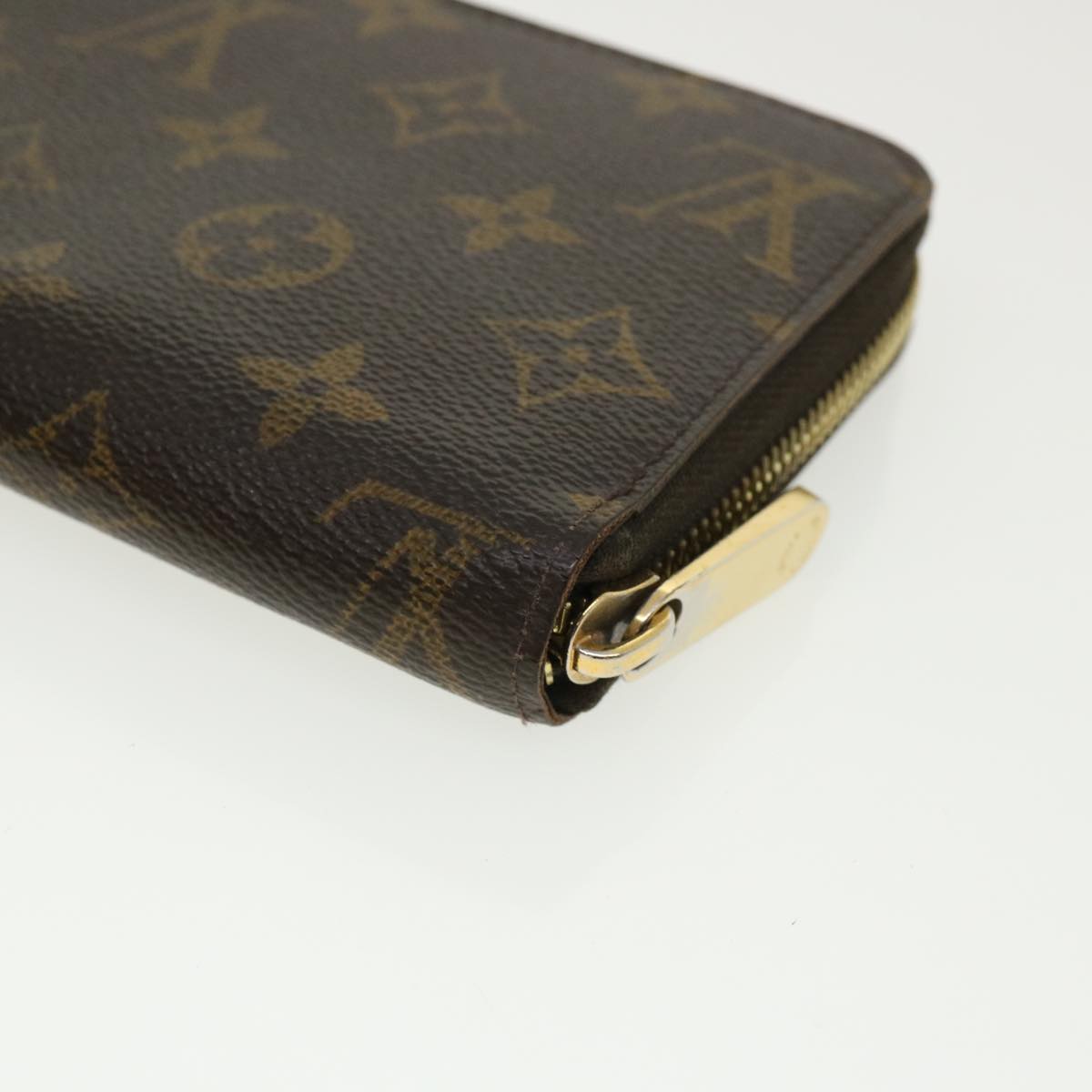 LOUIS VUITTON Monogram Zippy Wallet Long Wallet M42616 LV 31610