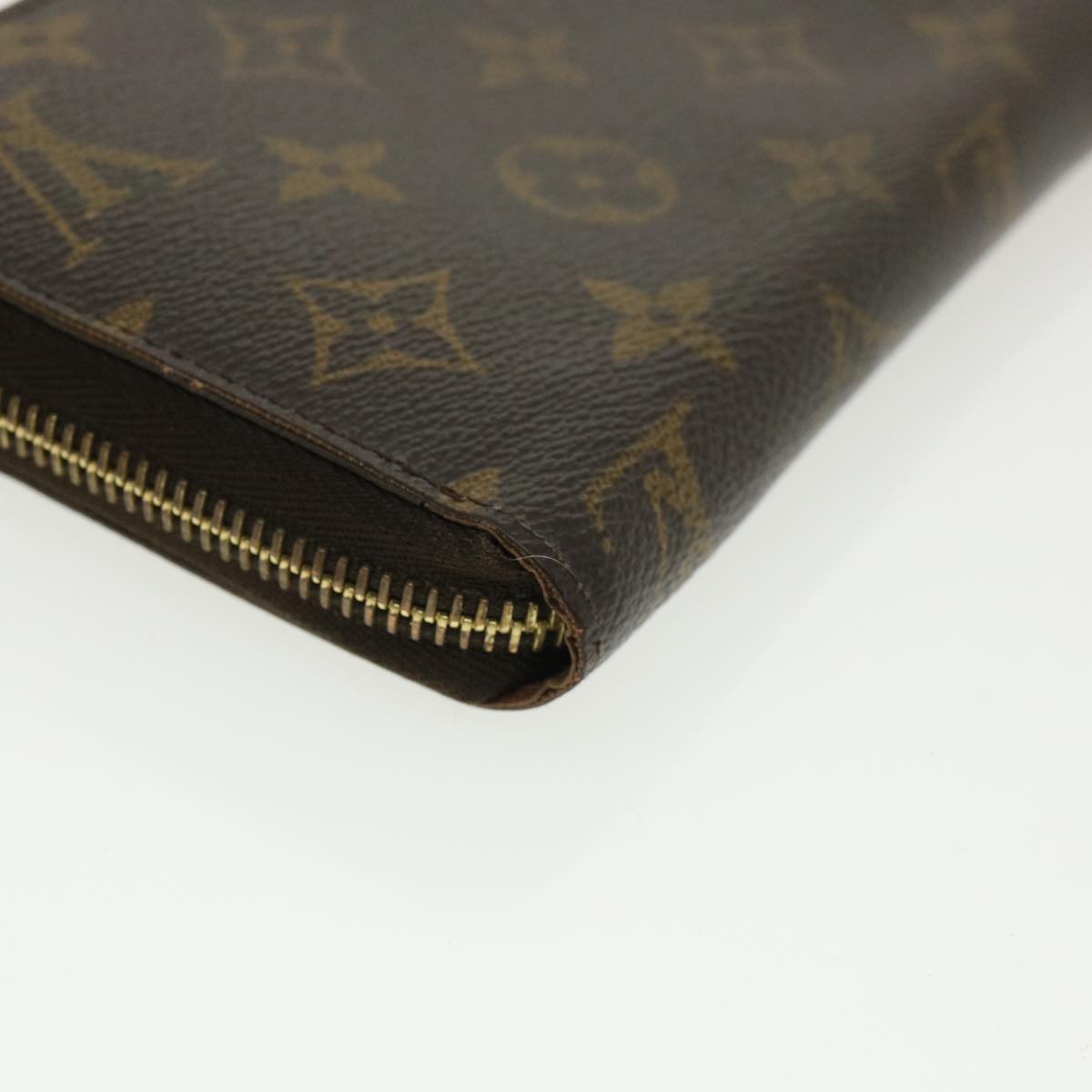 LOUIS VUITTON Monogram Zippy Wallet Long Wallet M42616 LV 31610
