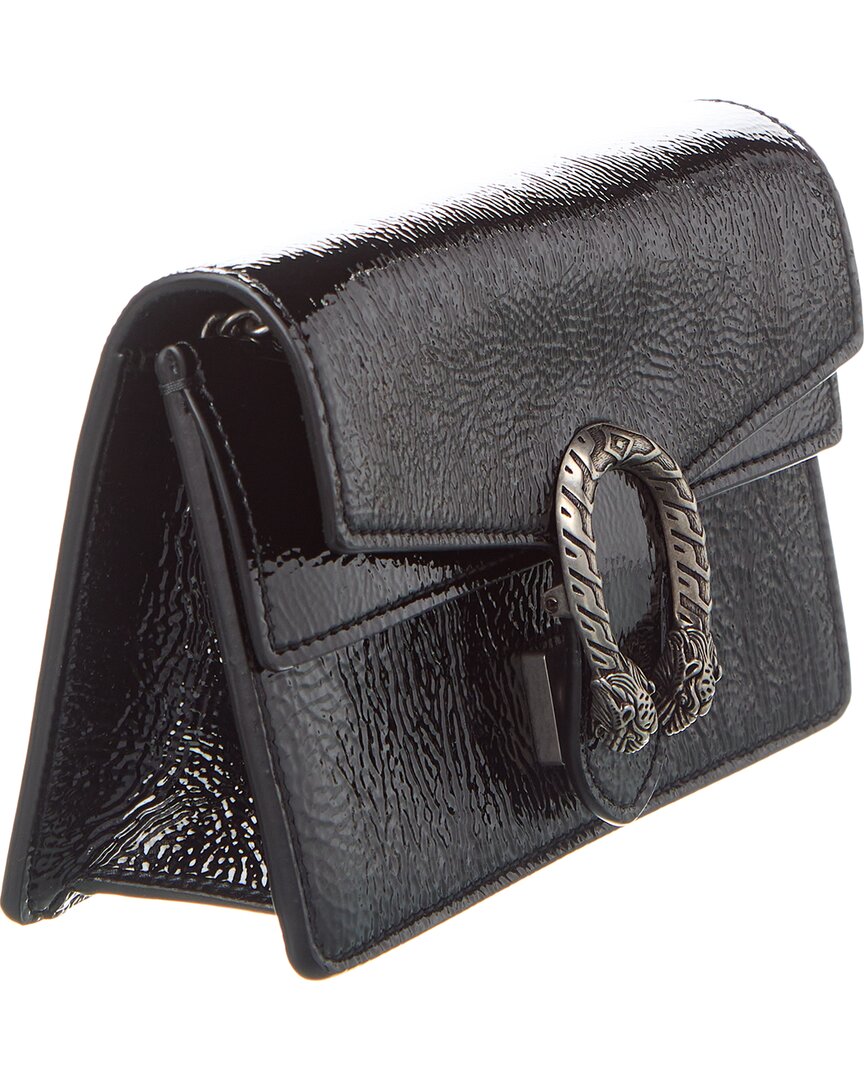 Luxury Gucci Trending 2025 Dionysus Patent Super Mini Bag