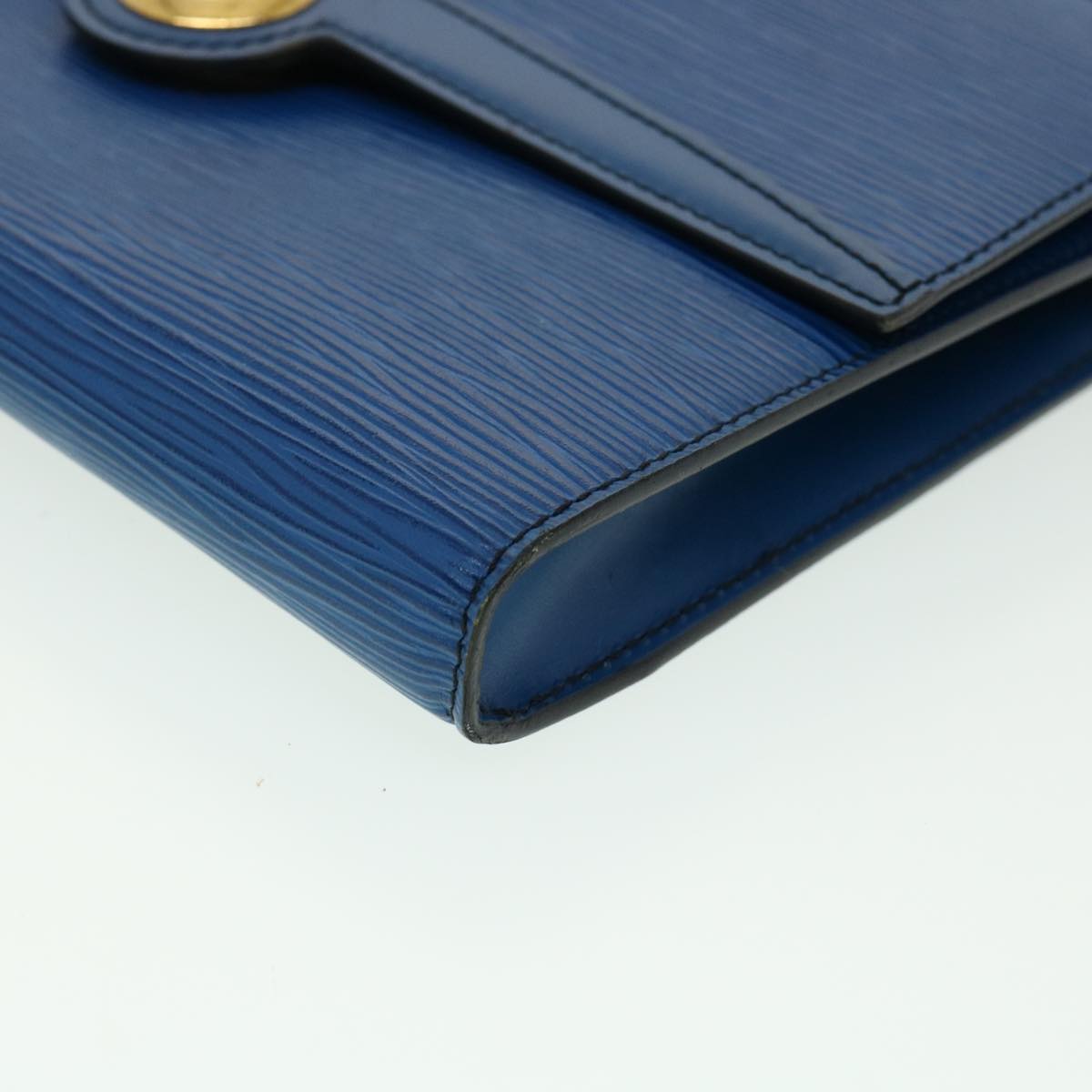 LOUIS VUITTON Epi Arsch Shoulder Bag 2Way clutch Blue M52575 LV 31721