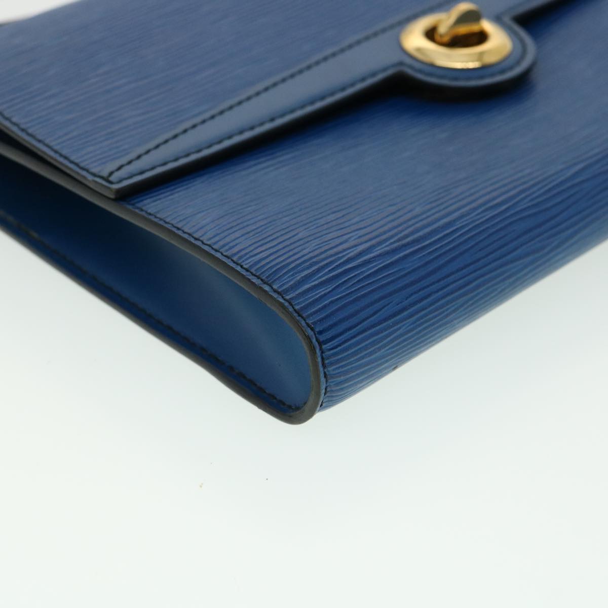 LOUIS VUITTON Epi Arsch Shoulder Bag 2Way clutch Blue M52575 LV 31721