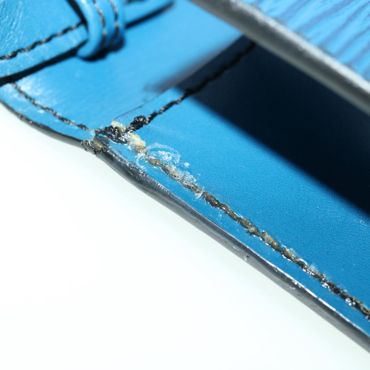 LOUIS VUITTON Epi Arsch Shoulder Bag 2Way clutch Blue M52575 LV 31721