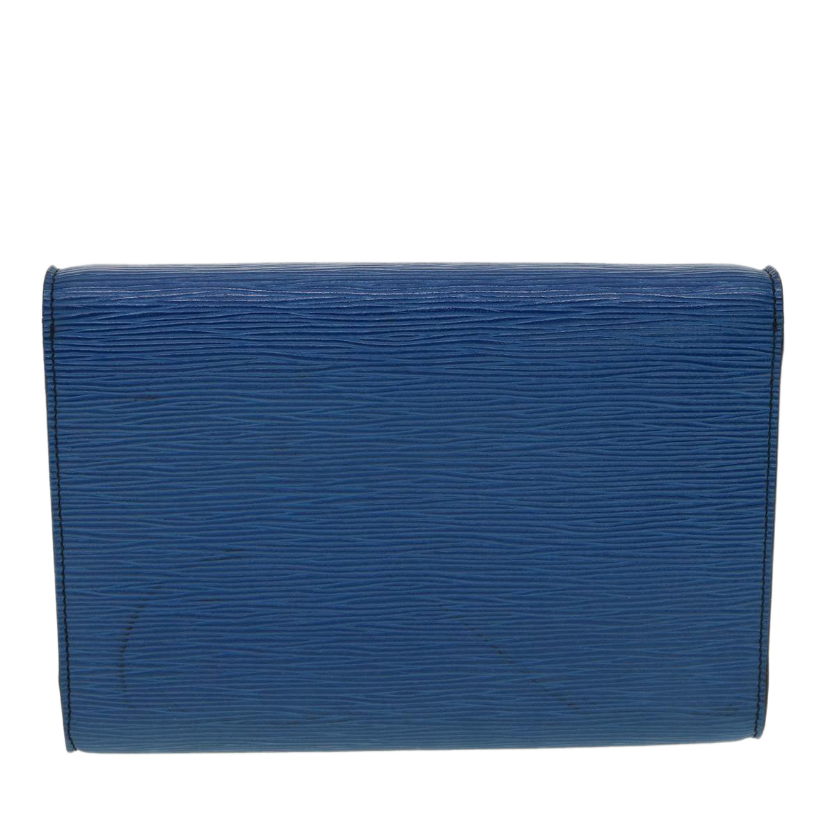 LOUIS VUITTON Epi Arsch Shoulder Bag 2Way clutch Blue M52575 LV 31721