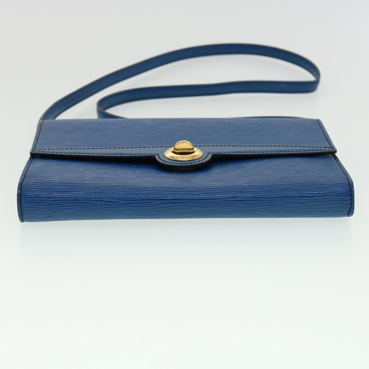 LOUIS VUITTON Epi Arsch Shoulder Bag 2Way clutch Blue M52575 LV 31721