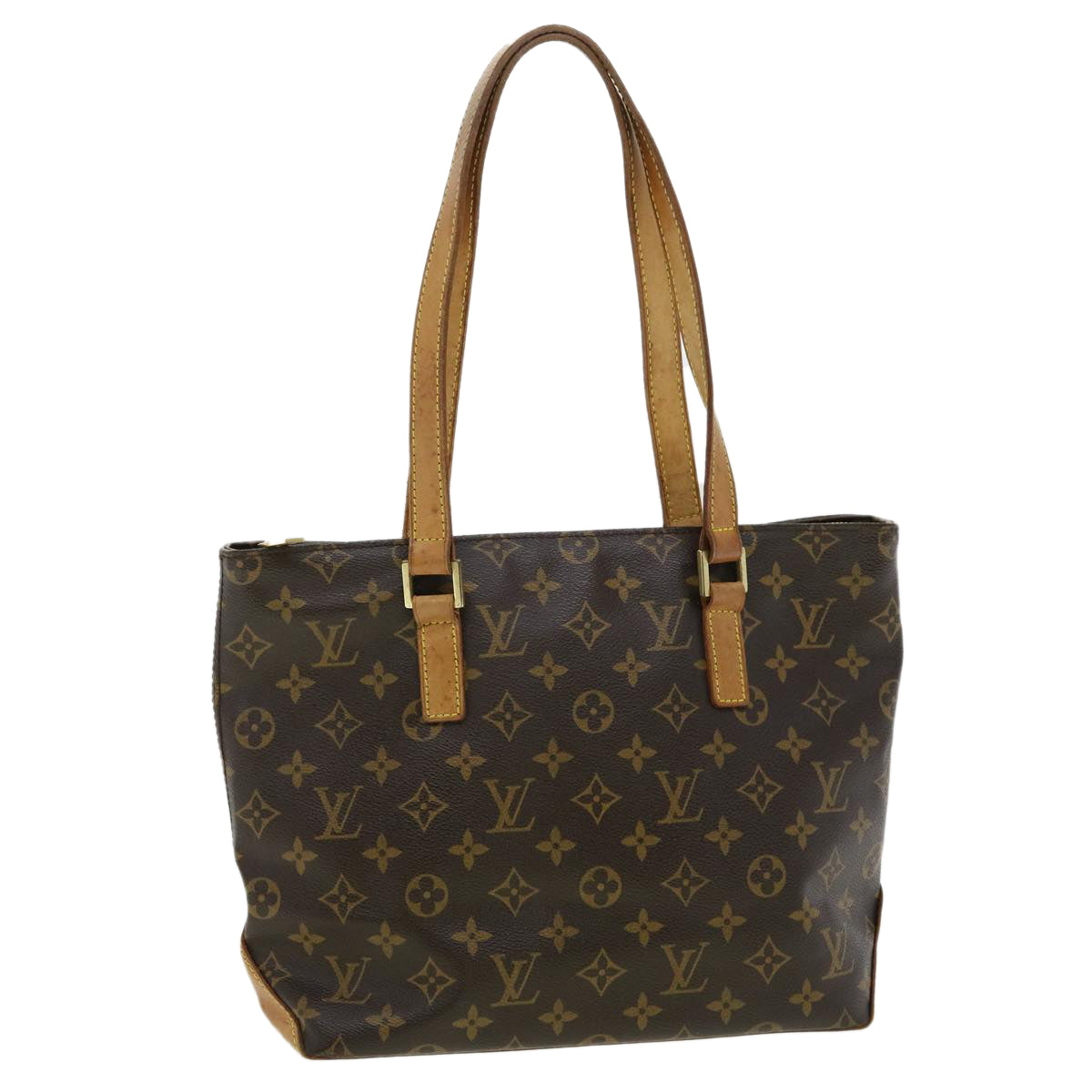 LOUIS VUITTON Monogram Cabas Piano Tote Bag M51148 LV 31722