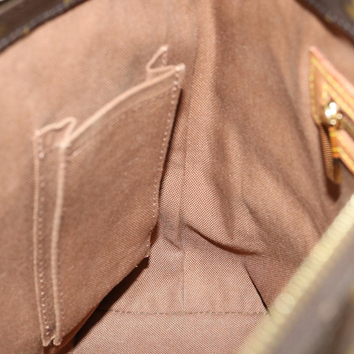 LOUIS VUITTON Monogram Cabas Piano Tote Bag M51148 LV 31722