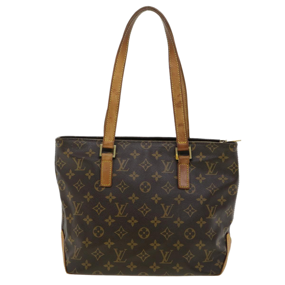 LOUIS VUITTON Monogram Cabas Piano Tote Bag M51148 LV 31722