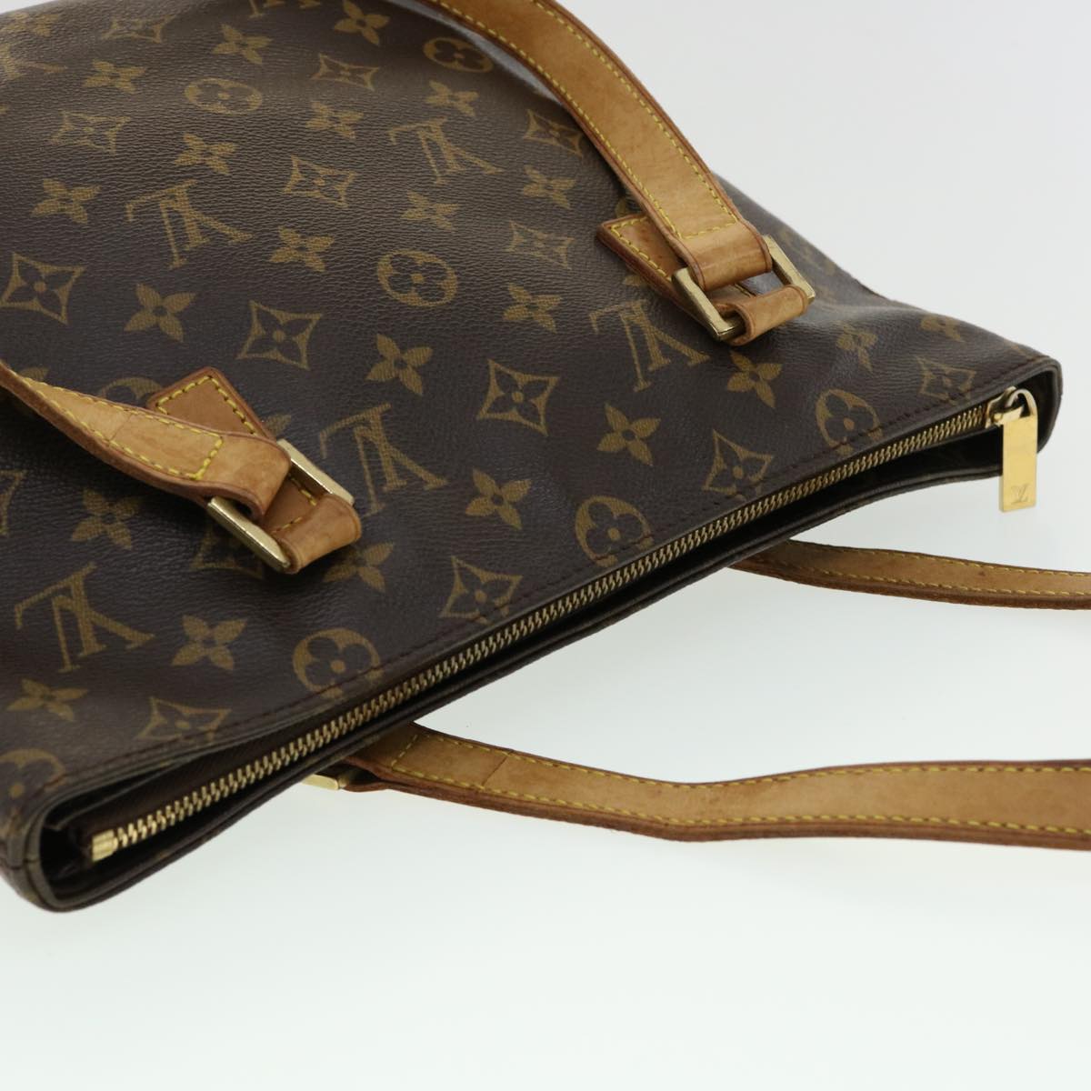 LOUIS VUITTON Monogram Cabas Piano Tote Bag M51148 LV 31722