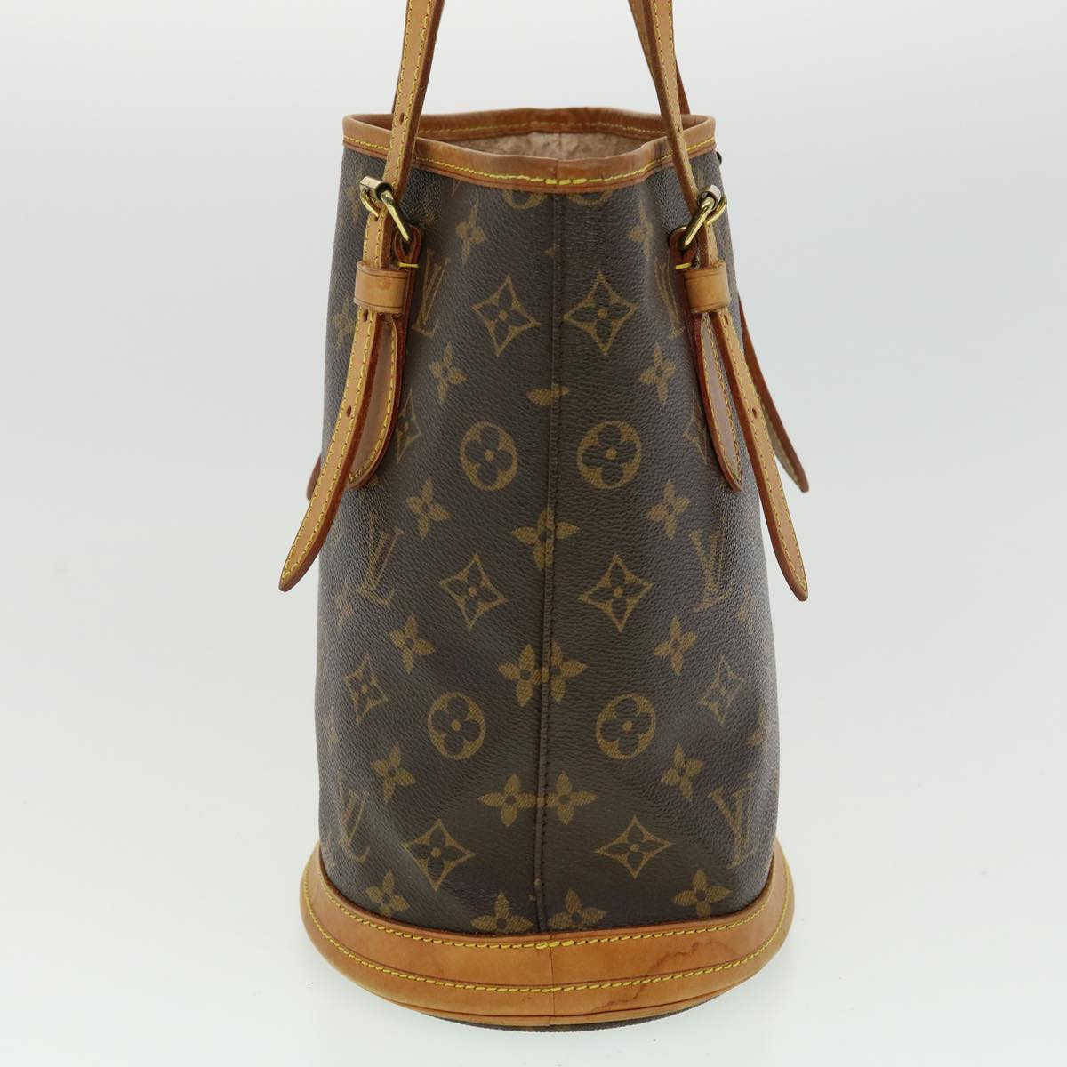 LOUIS VUITTON Monogram Bucket PM Shoulder Bag M42238 LV 31729