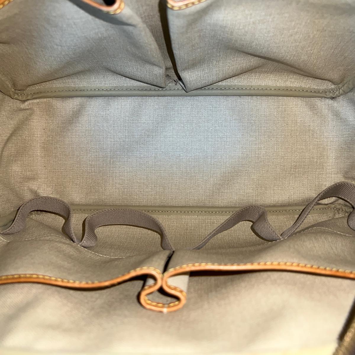 LOUIS VUITTON Monogram Deauville Hand Bag M47270 LV 31753