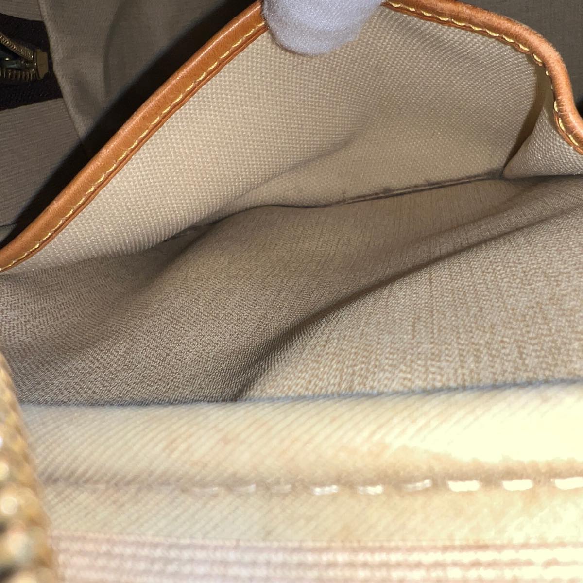 LOUIS VUITTON Monogram Deauville Hand Bag M47270 LV 31753