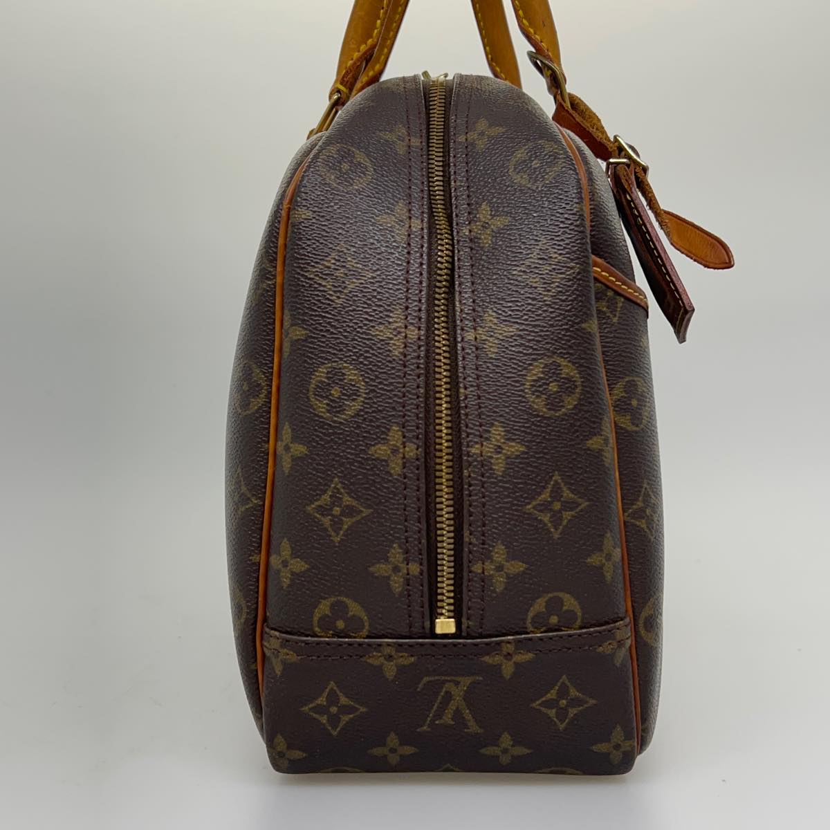 LOUIS VUITTON Monogram Deauville Hand Bag M47270 LV 31753