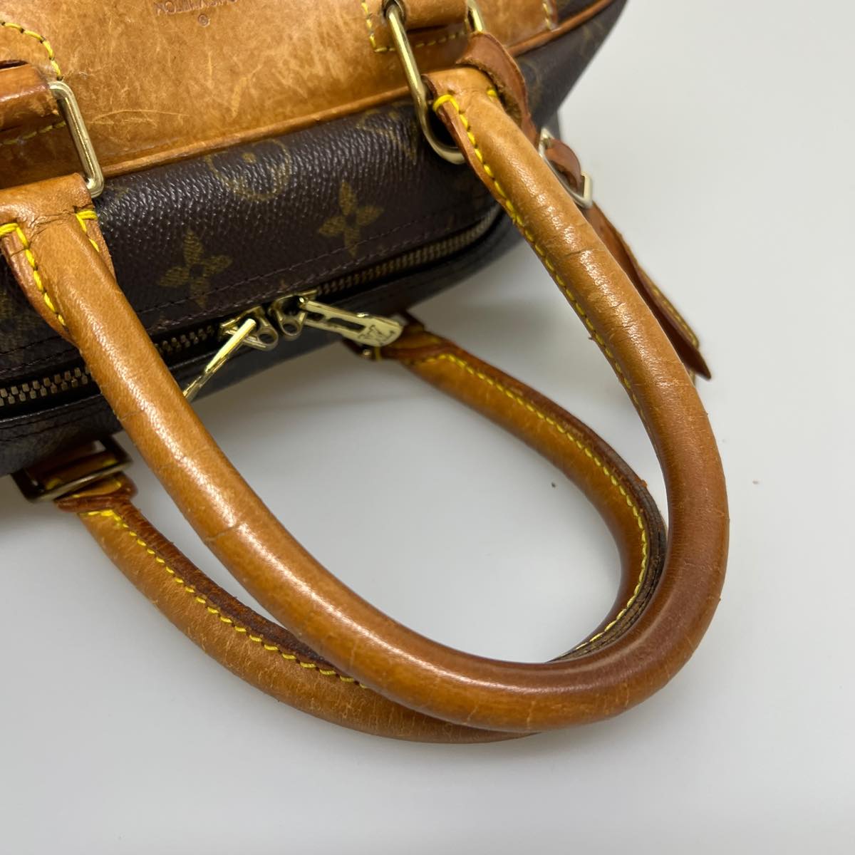 LOUIS VUITTON Monogram Deauville Hand Bag M47270 LV 31753