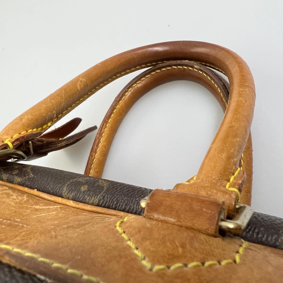 LOUIS VUITTON Monogram Deauville Hand Bag M47270 LV 31753