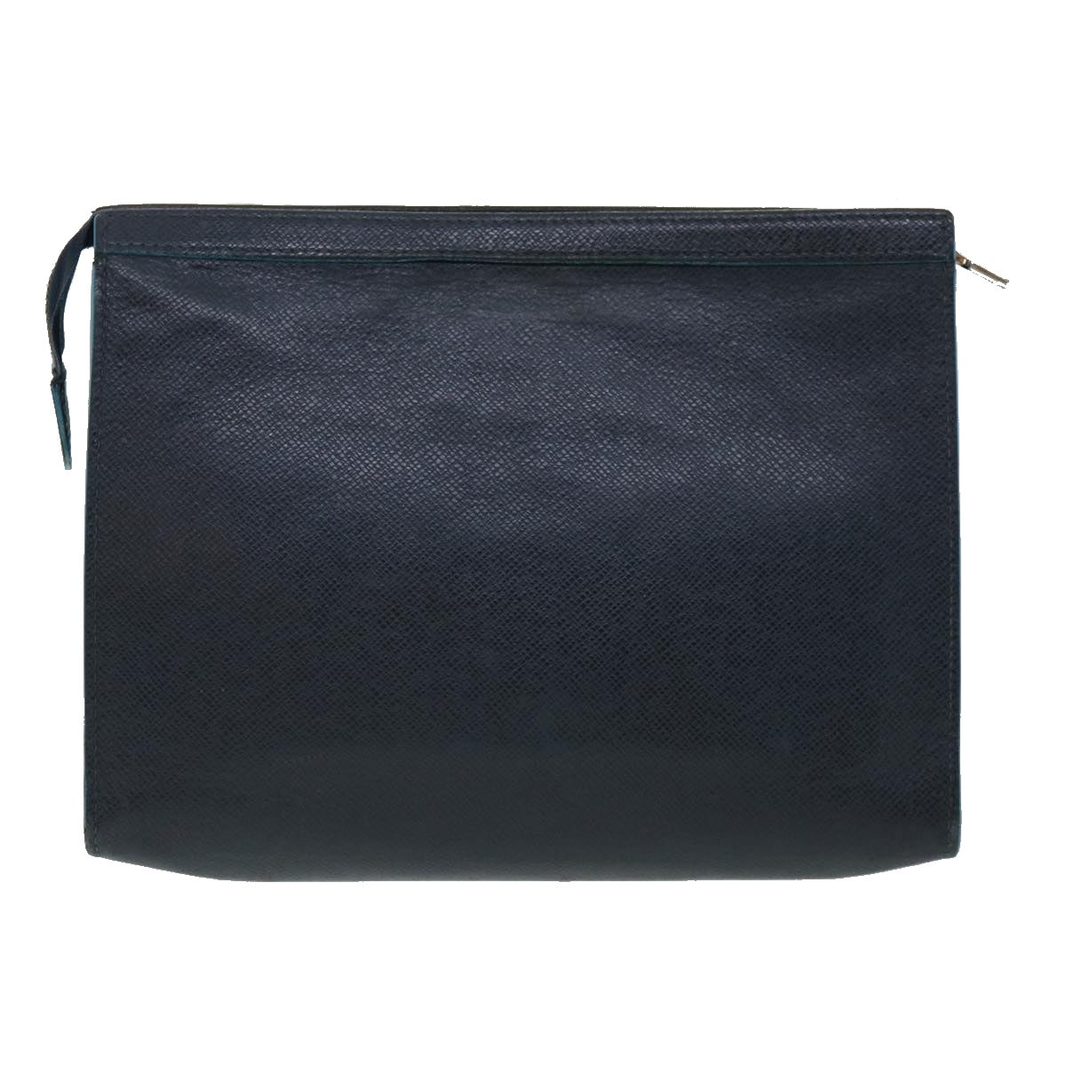 LOUIS VUITTON Taiga Pochette Voyager MM Clutch Bag Navy M30397 LV 31811