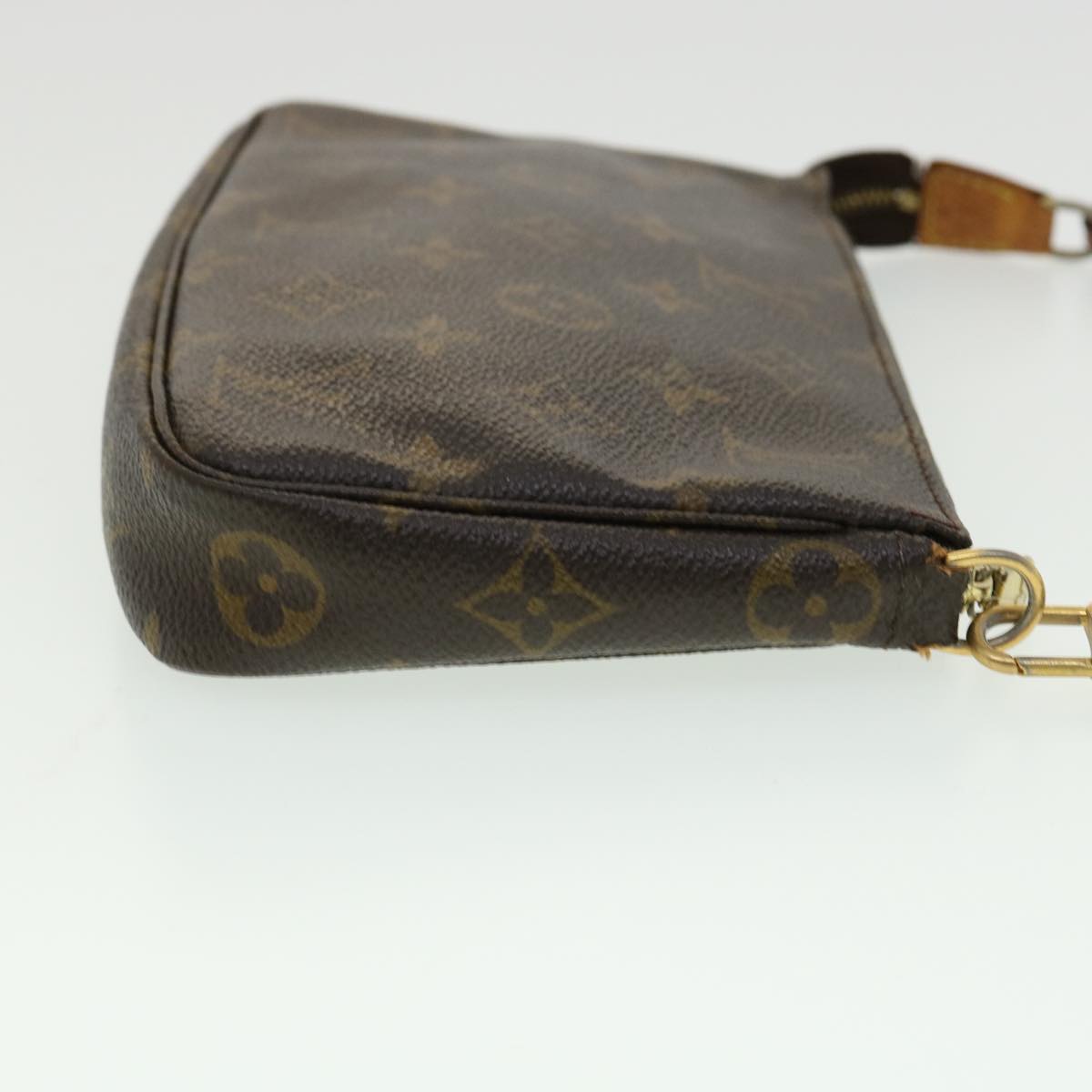 LOUIS VUITTON Monogram Pochette Accessoires Pouch M51980 LV 31869