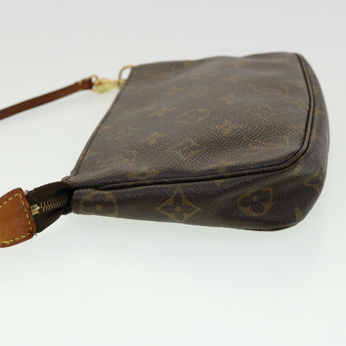 LOUIS VUITTON Monogram Pochette Accessoires Pouch M51980 LV 31869