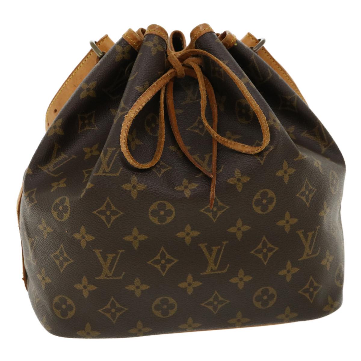 LOUIS VUITTON Monogram Petit Noe Shoulder Bag M42226 LV 31912