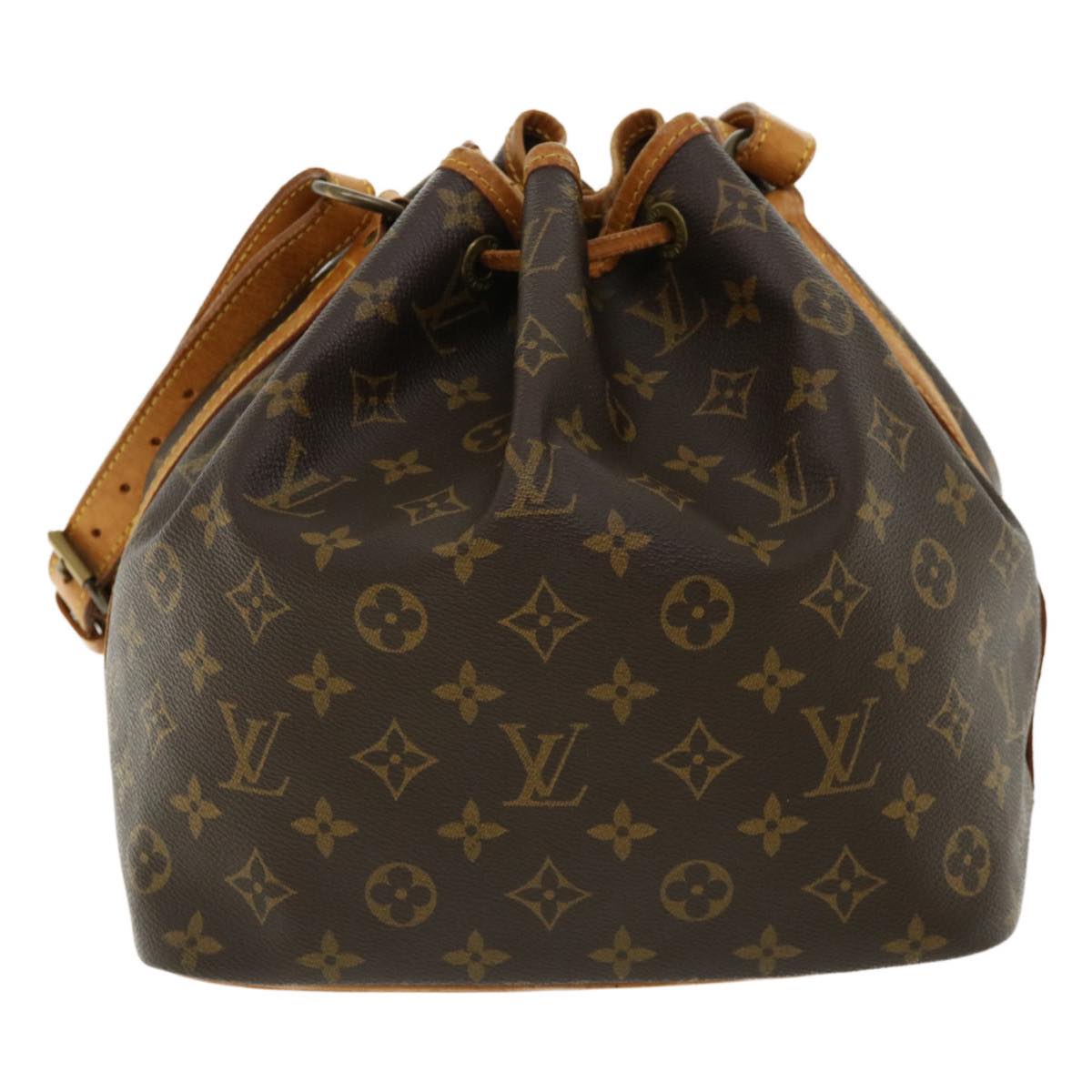 LOUIS VUITTON Monogram Petit Noe Shoulder Bag M42226 LV 31912