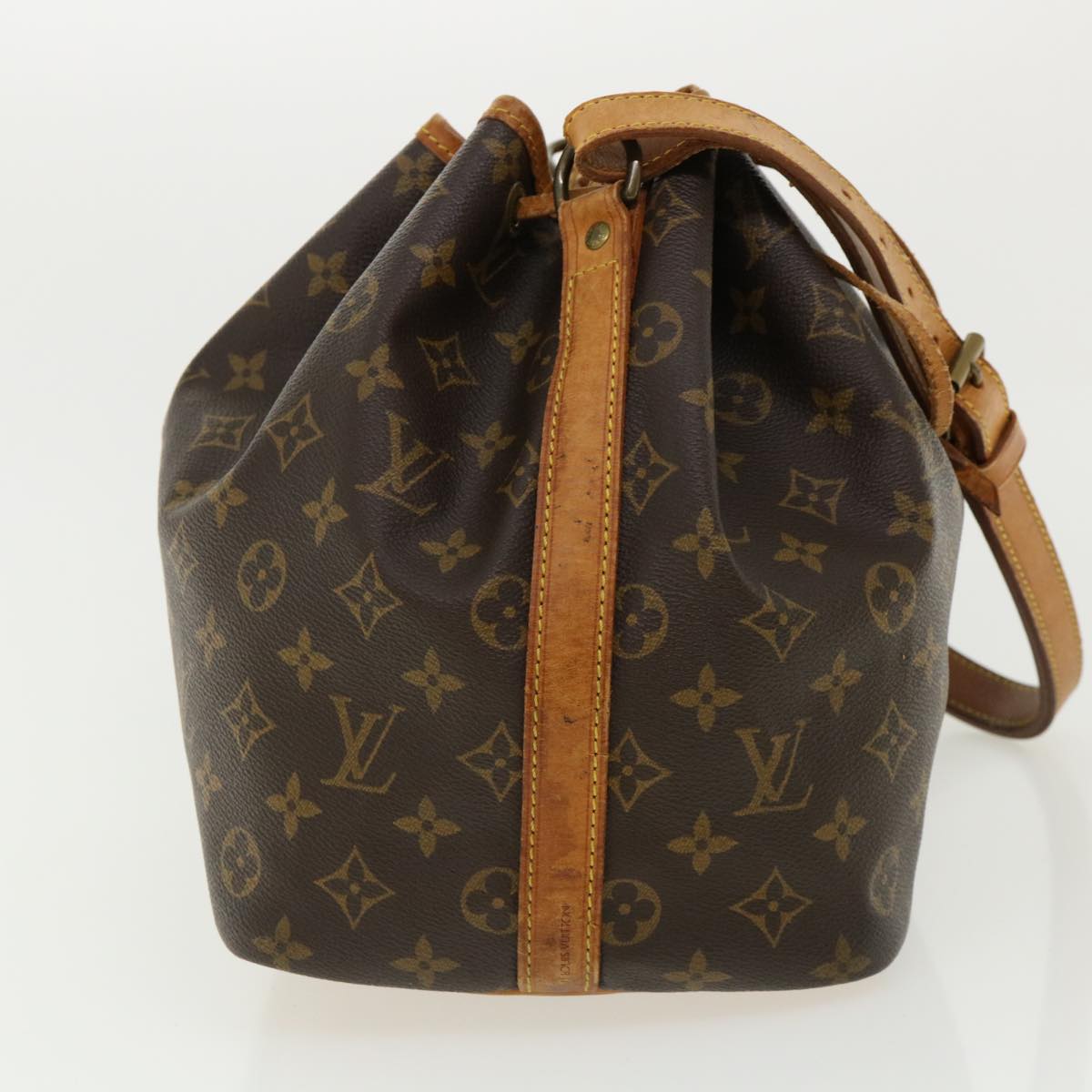 LOUIS VUITTON Monogram Petit Noe Shoulder Bag M42226 LV 31912