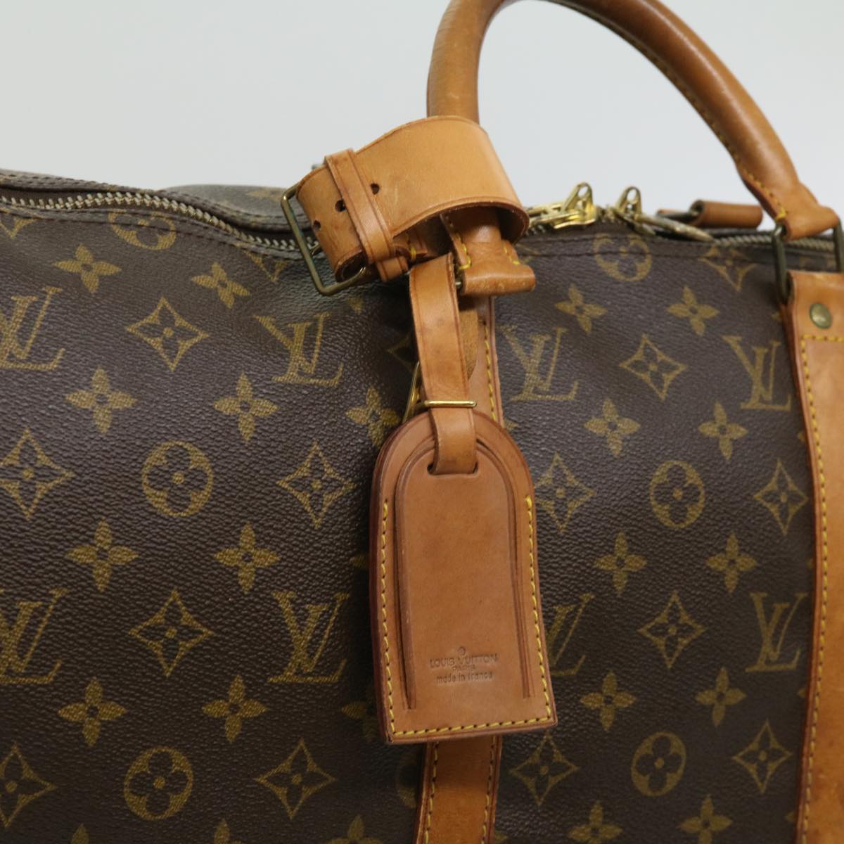 LOUIS VUITTON Monogram Keepall 50 Boston Bag M41426 LV 31919