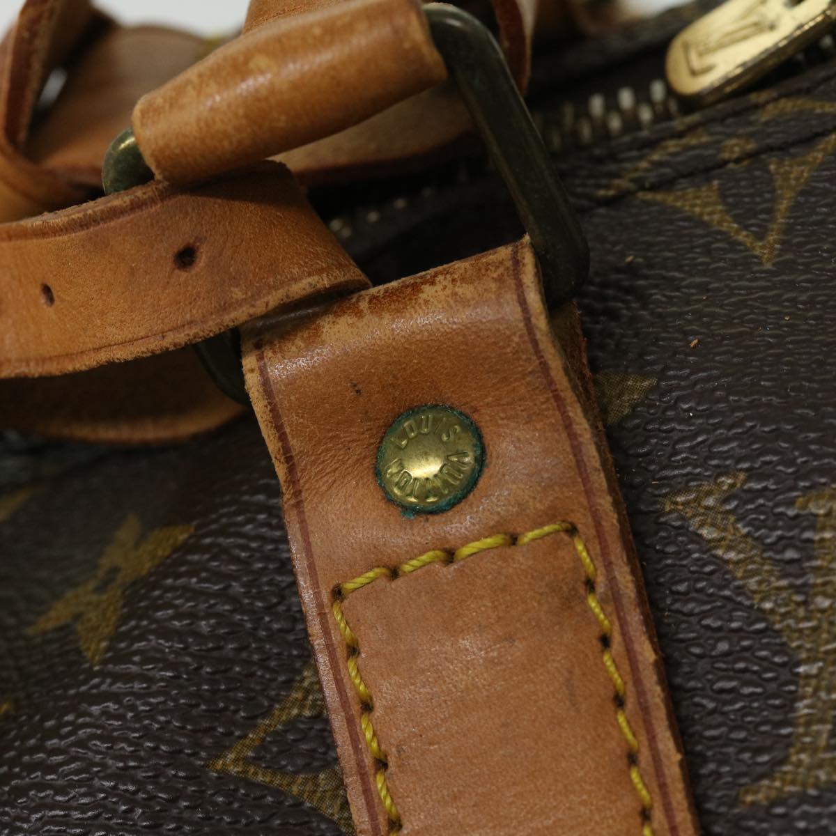 LOUIS VUITTON Monogram Keepall 50 Boston Bag M41426 LV 31919