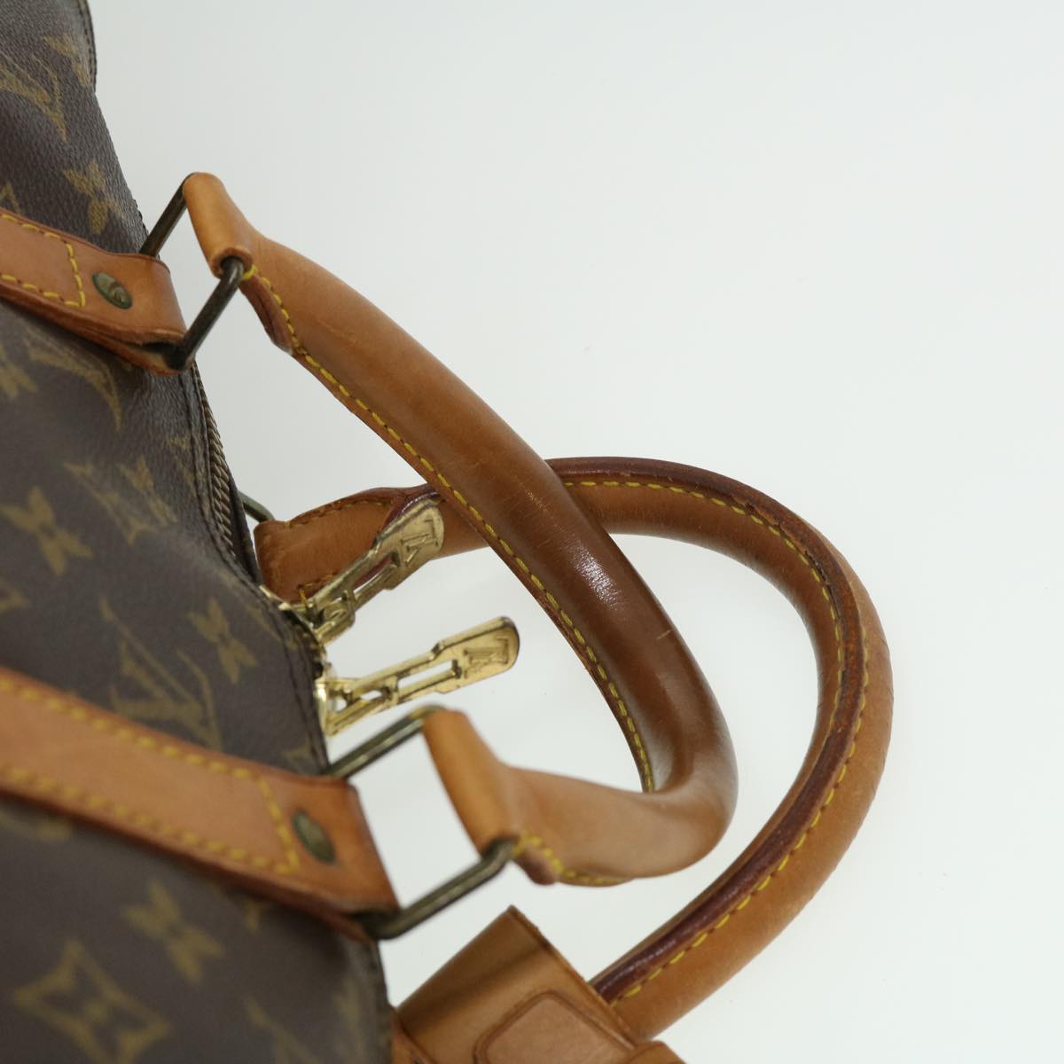 LOUIS VUITTON Monogram Keepall 50 Boston Bag M41426 LV 31919